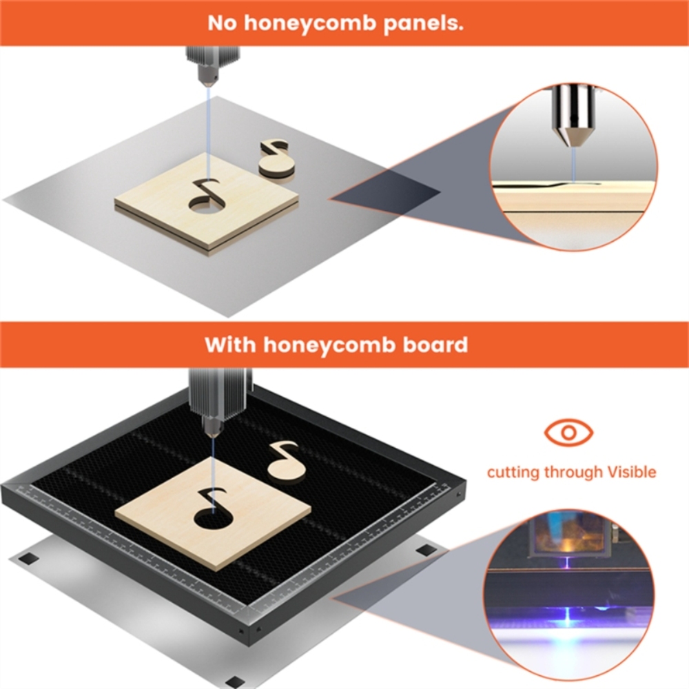 ACMER Working Table 260*215mm  - Honeycomb Laser Bed ulasan dan harga